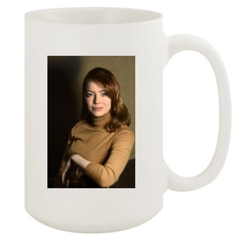 Emma Stone 15oz White Mug