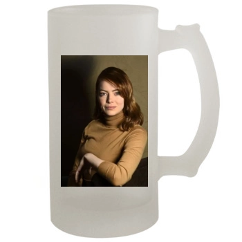 Emma Stone 16oz Frosted Beer Stein