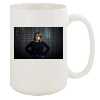 Emma Stone 15oz White Mug