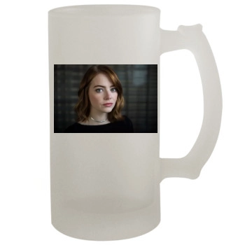 Emma Stone 16oz Frosted Beer Stein