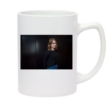 Emma Stone 14oz White Statesman Mug