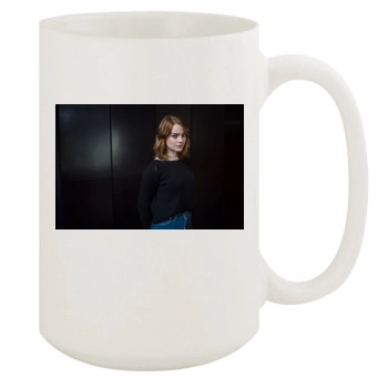 Emma Stone 15oz White Mug