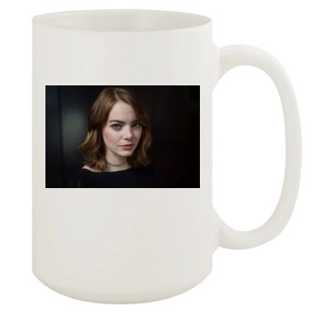 Emma Stone 15oz White Mug