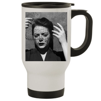 Emma Stone Stainless Steel Travel Mug
