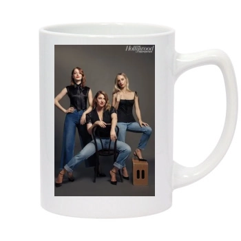 Emma Stone 14oz White Statesman Mug