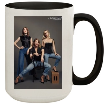 Emma Stone 15oz Colored Inner & Handle Mug