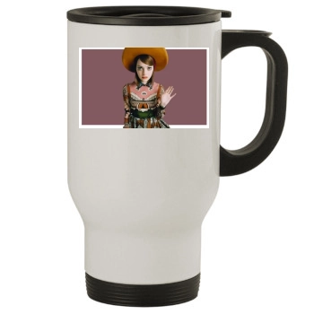 Emma Stone Stainless Steel Travel Mug