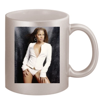 Toni Braxton 11oz Metallic Silver Mug