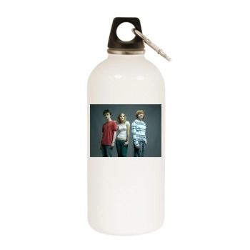 Emma Watson White Water Bottle With Carabiner