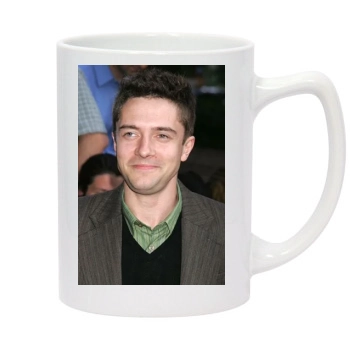 Topher Grace 14oz White Statesman Mug