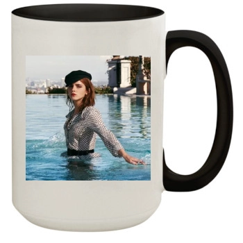 Emma Watson 15oz Colored Inner & Handle Mug