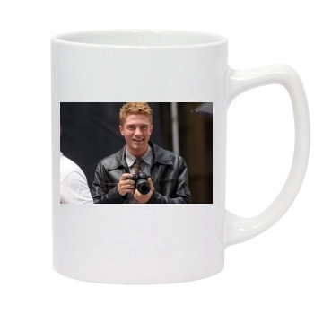 Topher Grace 14oz White Statesman Mug