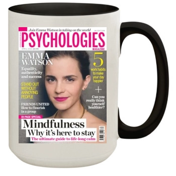 Emma Watson 15oz Colored Inner & Handle Mug