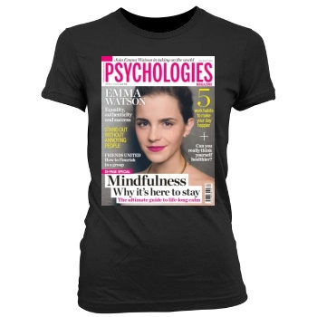 Emma Watson Women's Junior Cut Crewneck T-Shirt