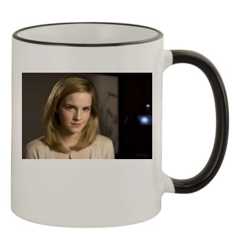 Emma Watson 11oz Colored Rim & Handle Mug