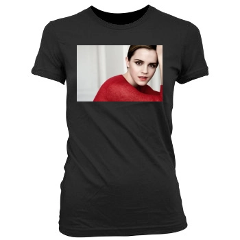 Emma Watson Women's Junior Cut Crewneck T-Shirt