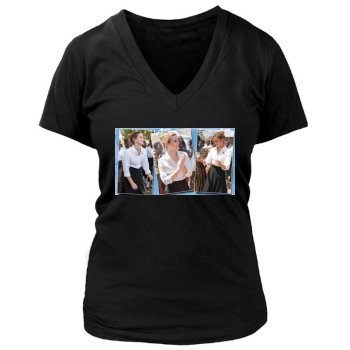 Emma Watson Women's Deep V-Neck TShirt