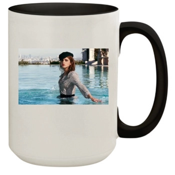 Emma Watson 15oz Colored Inner & Handle Mug