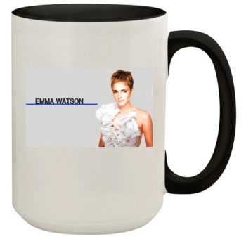 Emma Watson 15oz Colored Inner & Handle Mug