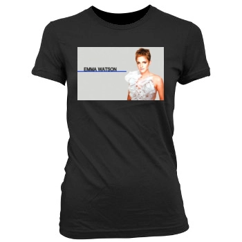 Emma Watson Women's Junior Cut Crewneck T-Shirt