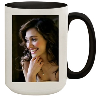 Emmy Rossum 15oz Colored Inner & Handle Mug