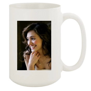 Emmy Rossum 15oz White Mug