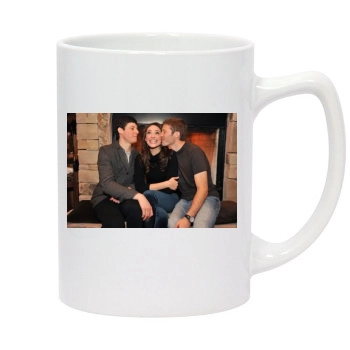 Emmy Rossum 14oz White Statesman Mug