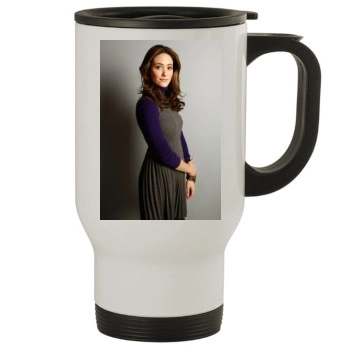 Emmy Rossum Stainless Steel Travel Mug