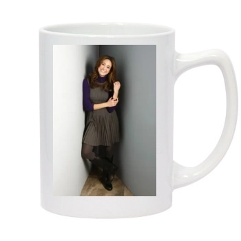 Emmy Rossum 14oz White Statesman Mug