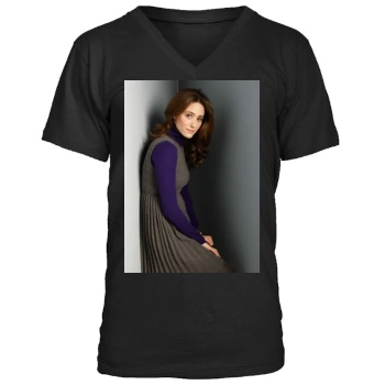 Emmy Rossum Men's V-Neck T-Shirt