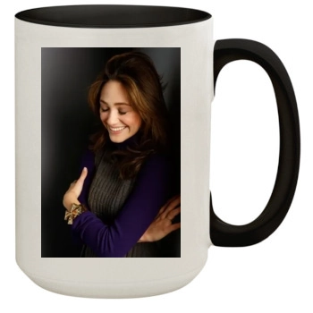 Emmy Rossum 15oz Colored Inner & Handle Mug