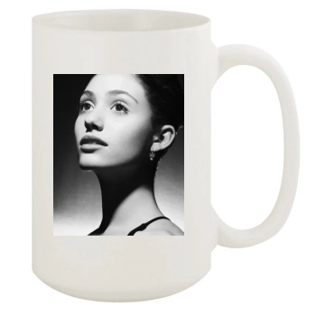 Emmy Rossum 15oz White Mug