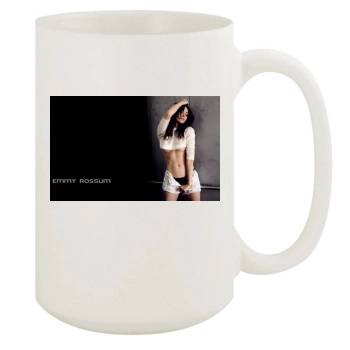 Emmy Rossum 15oz White Mug