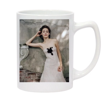 Emmy Rossum 14oz White Statesman Mug