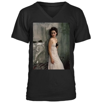 Emmy Rossum Men's V-Neck T-Shirt