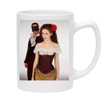 Emmy Rossum 14oz White Statesman Mug