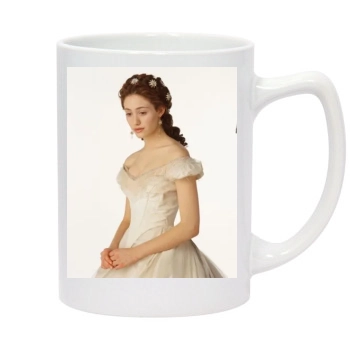 Emmy Rossum 14oz White Statesman Mug