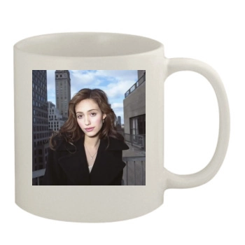 Emmy Rossum 11oz White Mug