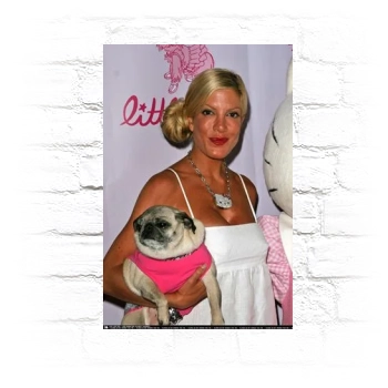 Tori Spelling Metal Wall Art