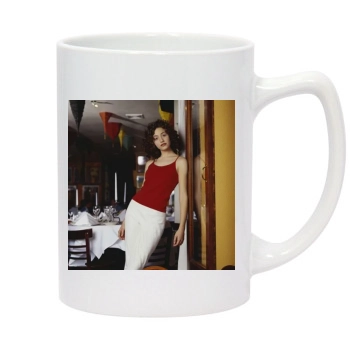 Emmy Rossum 14oz White Statesman Mug