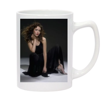 Emmy Rossum 14oz White Statesman Mug