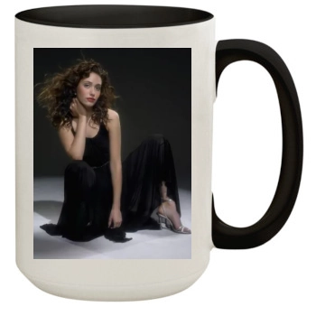 Emmy Rossum 15oz Colored Inner & Handle Mug