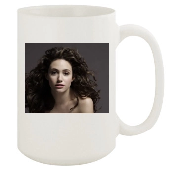 Emmy Rossum 15oz White Mug