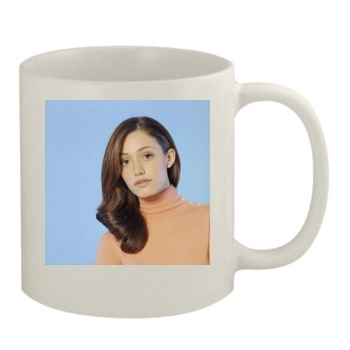 Emmy Rossum 11oz White Mug