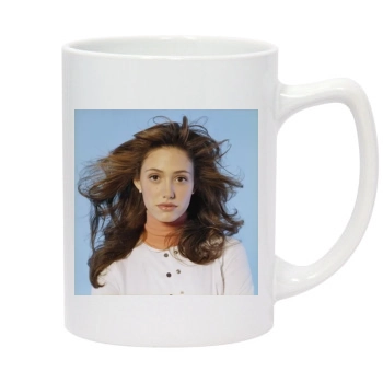 Emmy Rossum 14oz White Statesman Mug