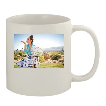 Emmy Rossum 11oz White Mug