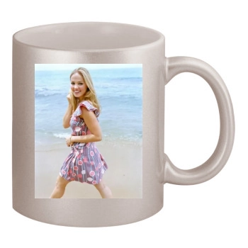 Erika Christensen 11oz Metallic Silver Mug