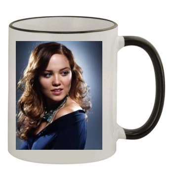 Erika Christensen 11oz Colored Rim & Handle Mug