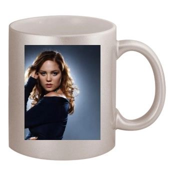 Erika Christensen 11oz Metallic Silver Mug