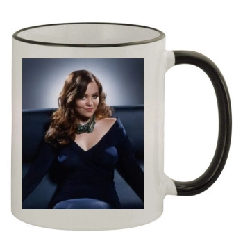 Erika Christensen 11oz Colored Rim & Handle Mug